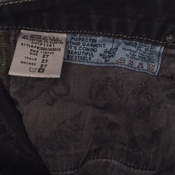 Goldsign Misfit dark denim - size 27 - Picture 7 of 7